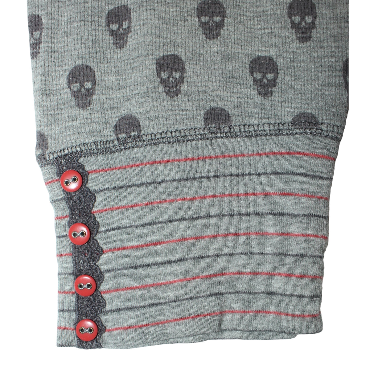 "All-OVER" print skull sweat jogger pants