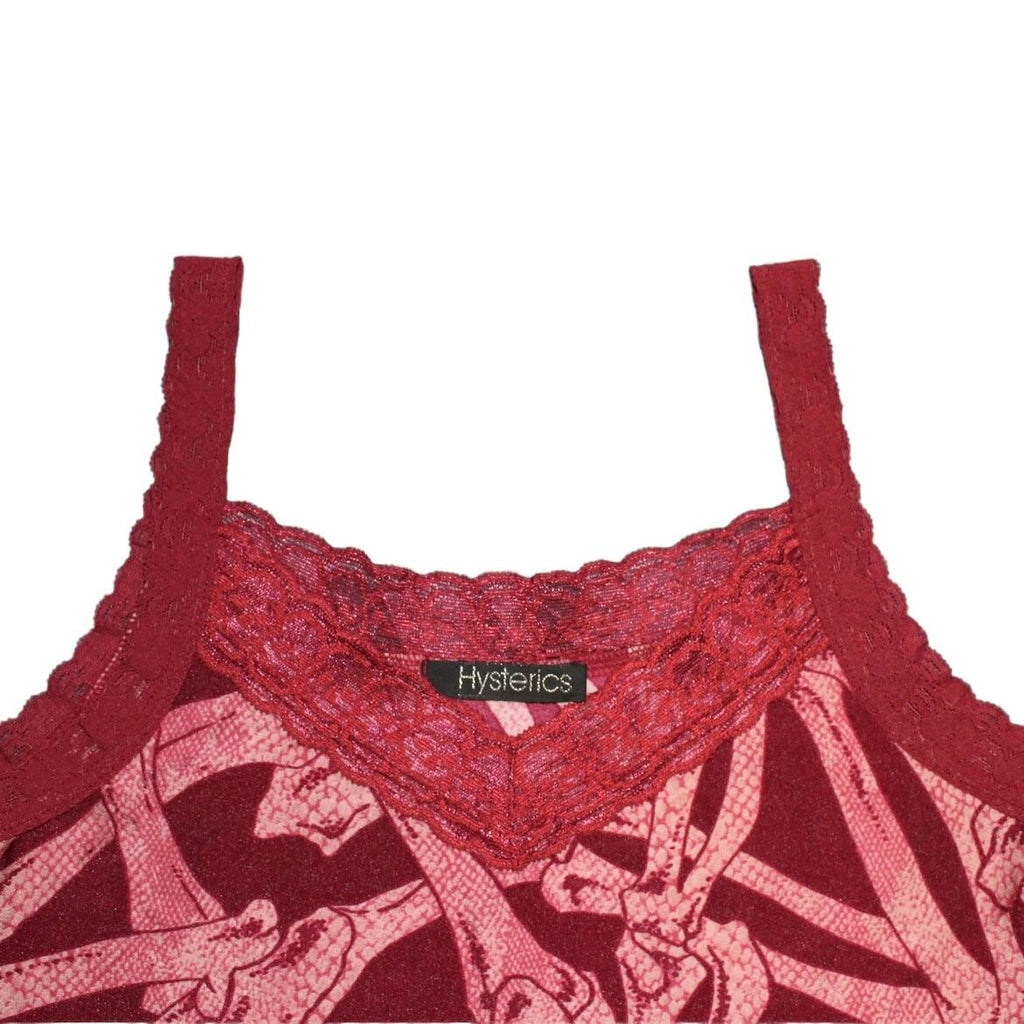 "HYSTERICS" all-over pattern sleeveless