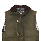 "Comme des Garçons Homme" Oiled cotton down vest