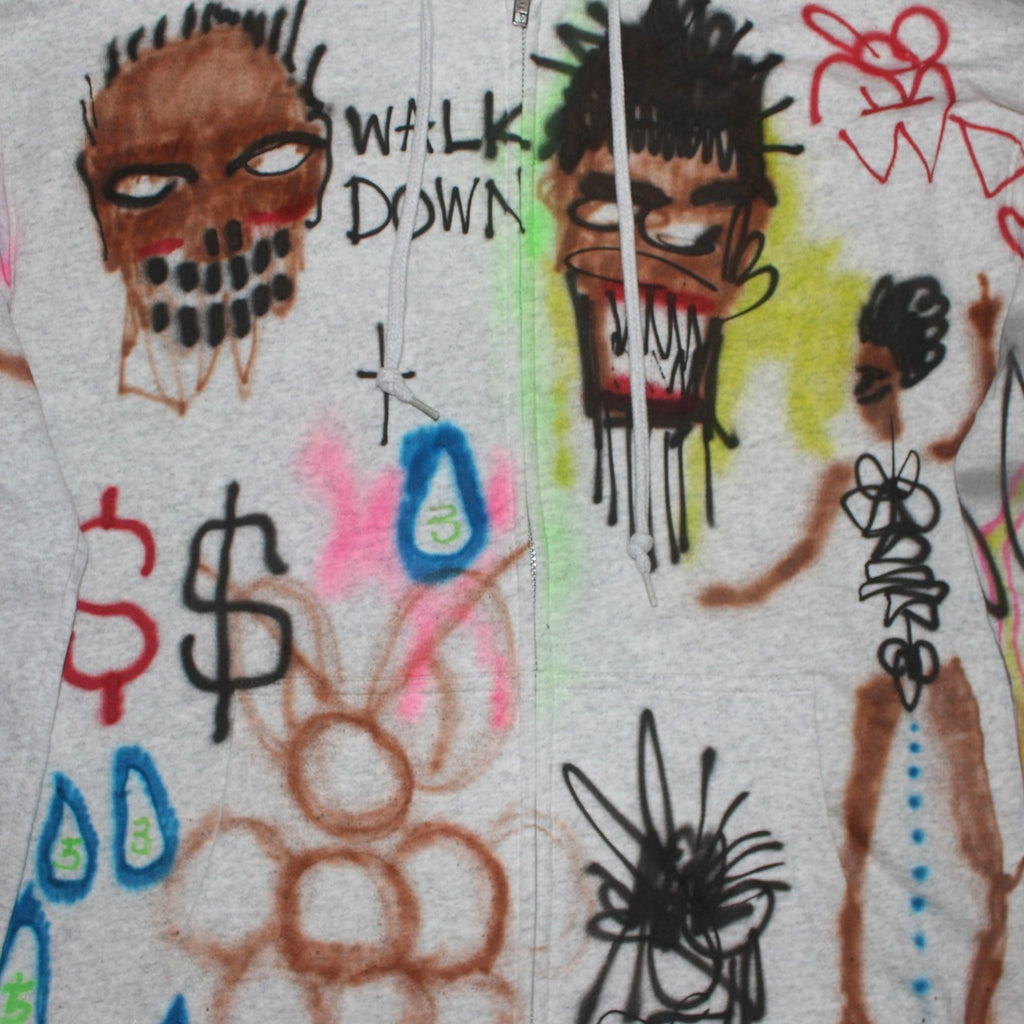 "HILO" graffiti hoodie
