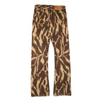 "VINTAGE"  Animal Print denim Pants