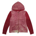 "VINTAGE" Leopard design double zip hoodie