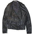 "VINTAGE" back draw leather jacket