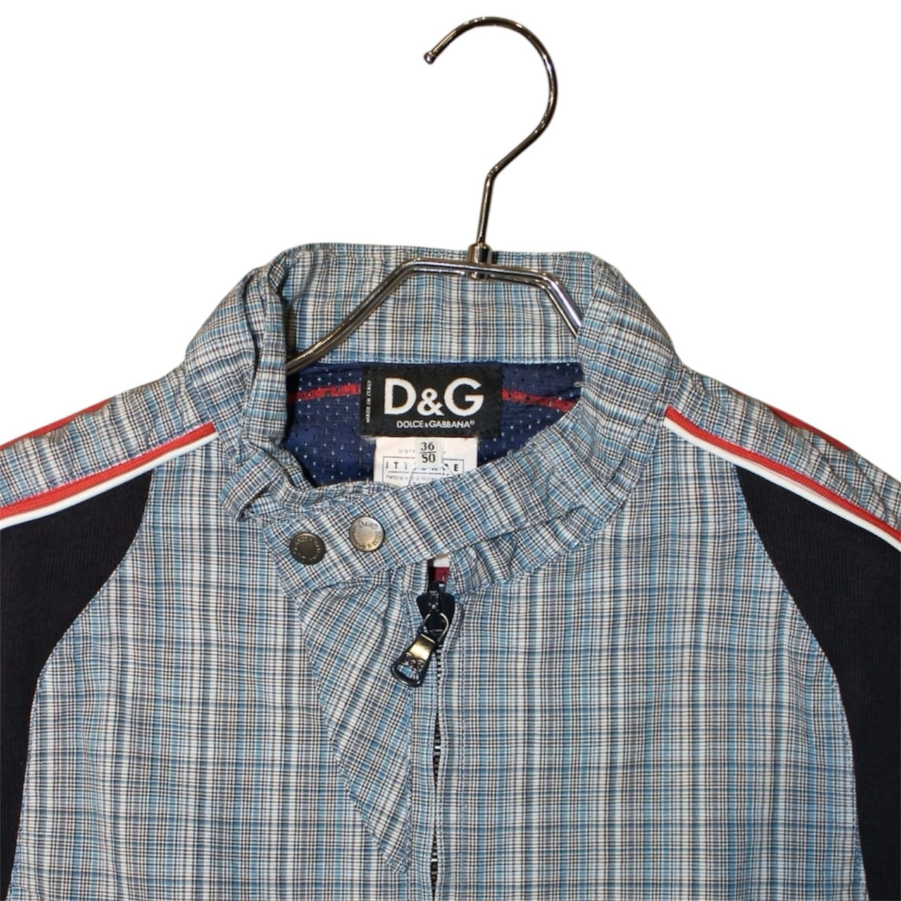 "D&G" checked jacket
