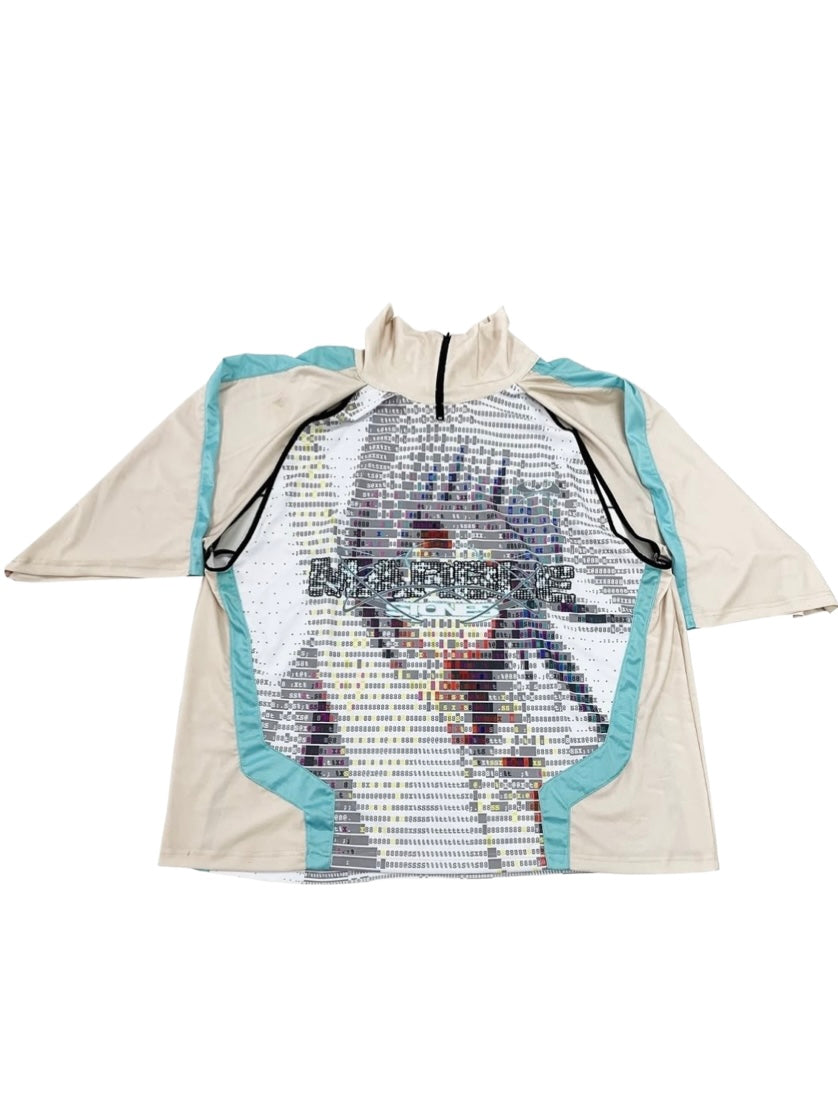 "MARBLE STONES" ANGEL SPORTS PONCHO