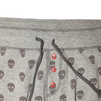 "All-OVER" print skull sweat jogger pants
