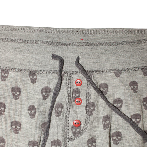 "All-OVER" print skull sweat jogger pants