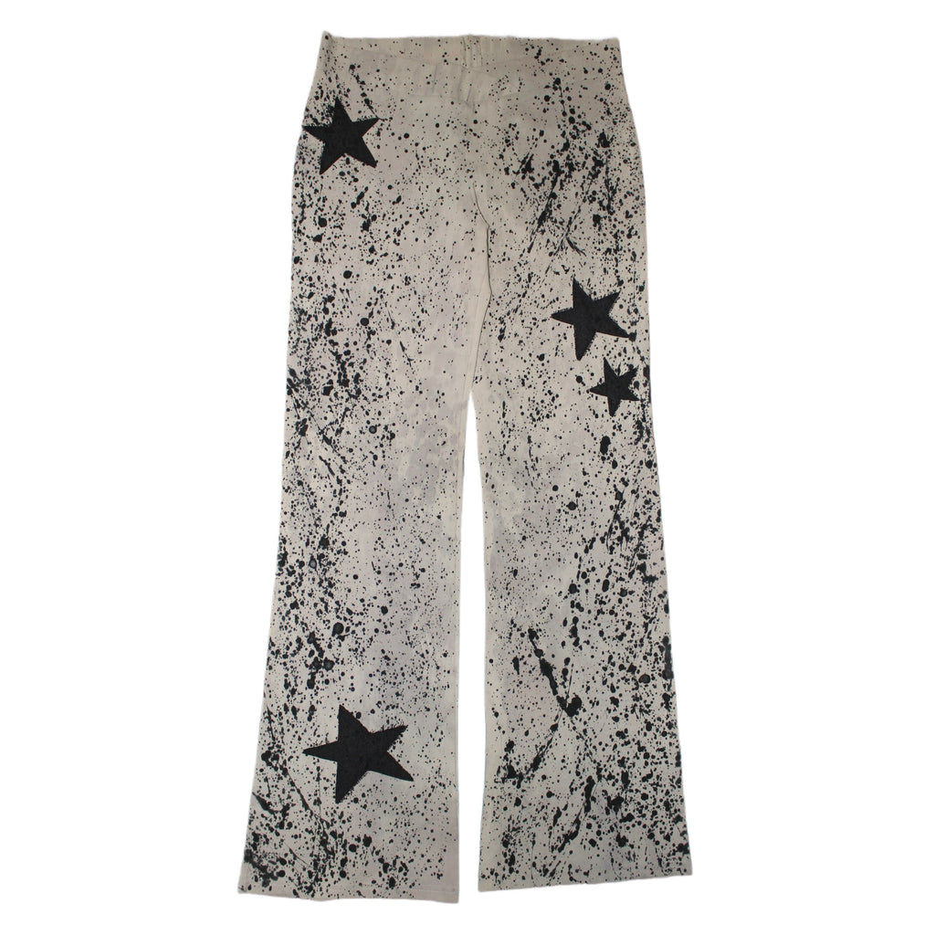 "VINTAGE" Star patch painted skinny pants