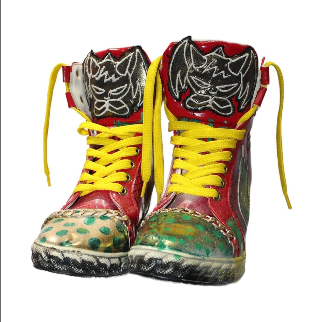 "REALITY ROMANCE" RASTA420 WEDGES