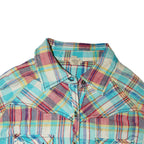 "CHECKERED" crazy pattern shirt