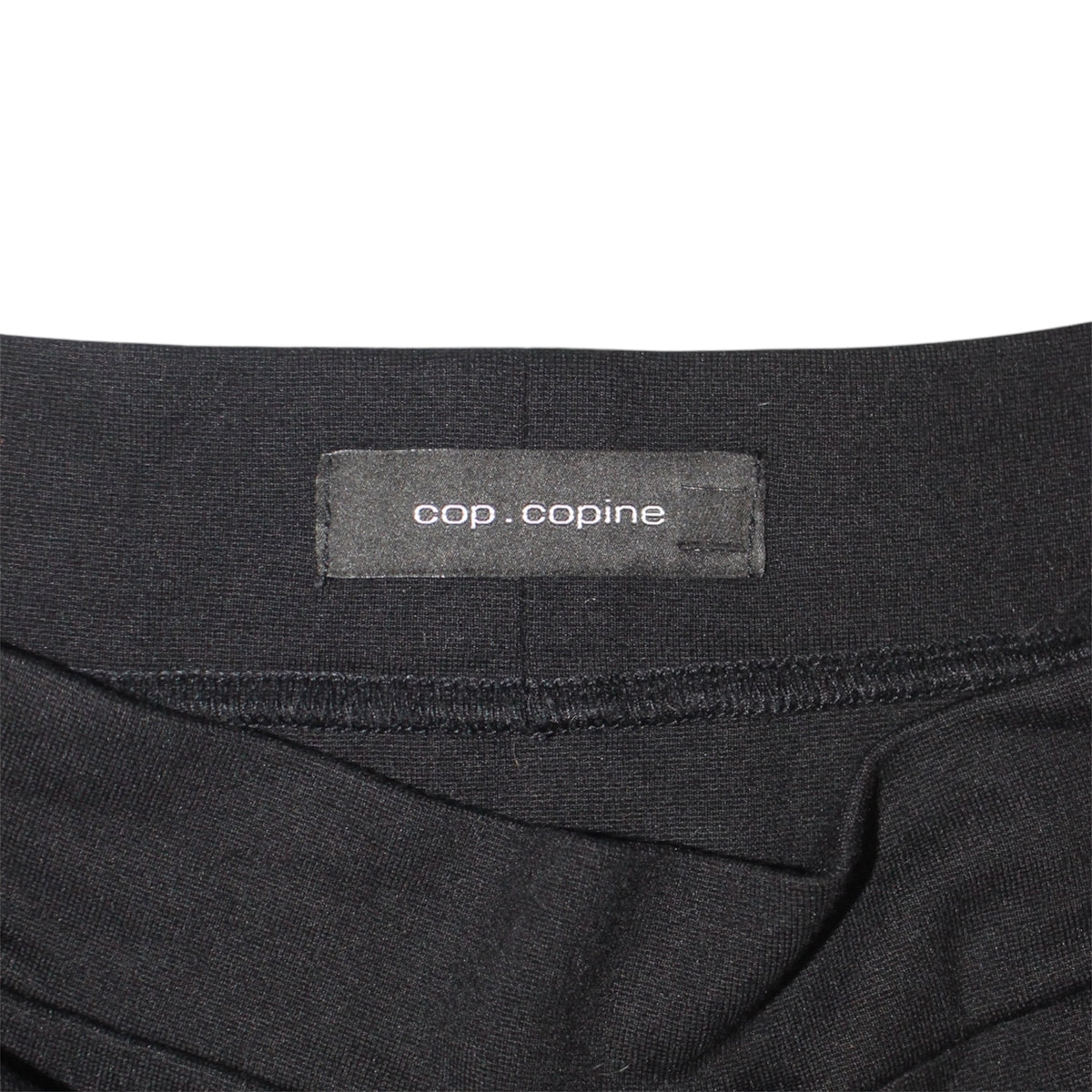 "COP.COPINE" black Asymmetrical Skirt