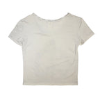"D&G" print Cropped Length t-shirt