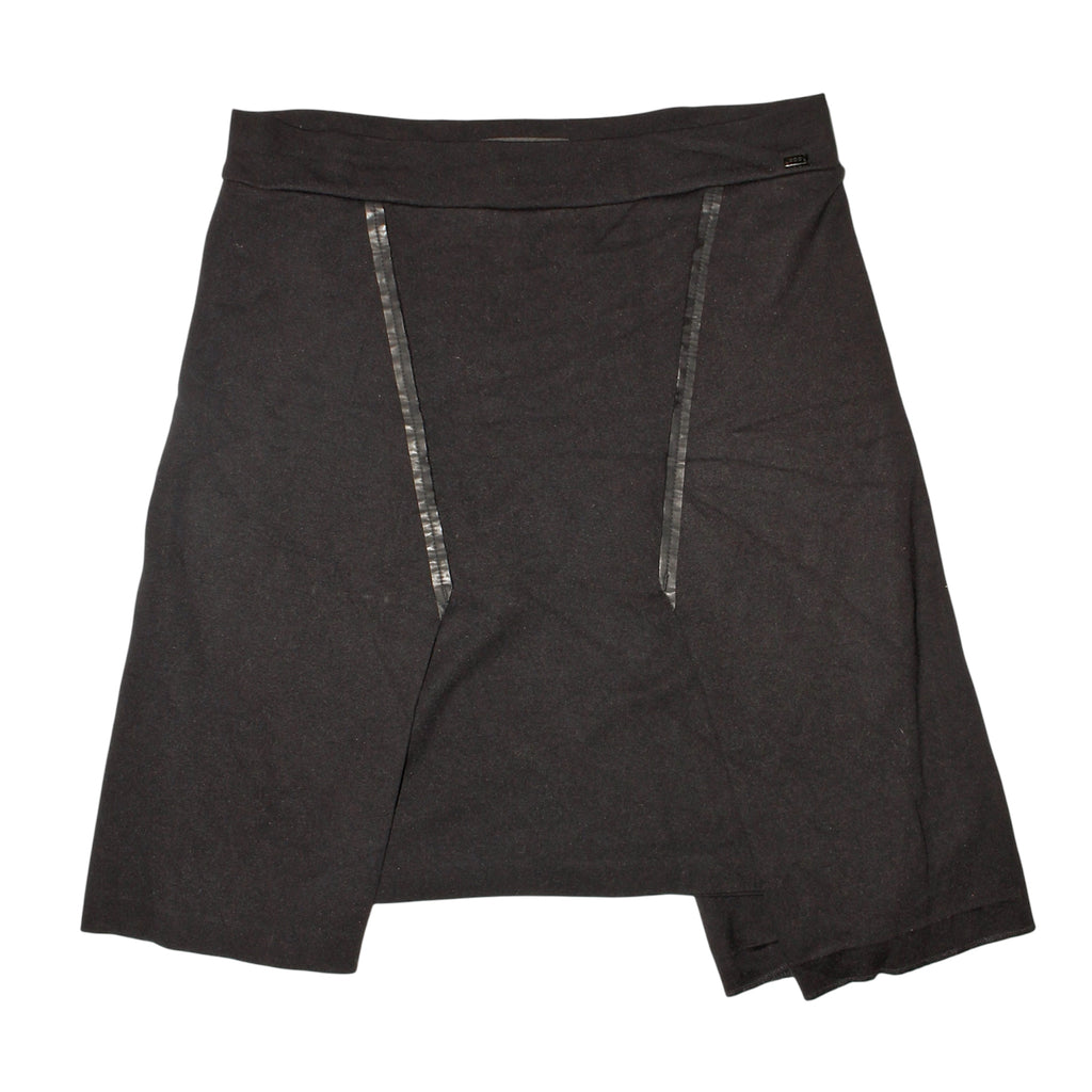 "COP.COPINE" black Asymmetrical Skirt