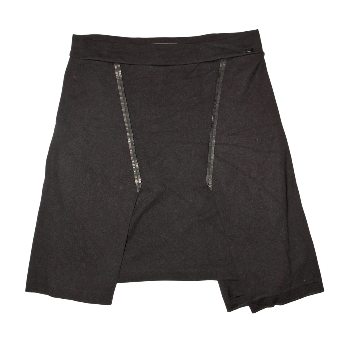 "COP.COPINE" black Asymmetrical Skirt