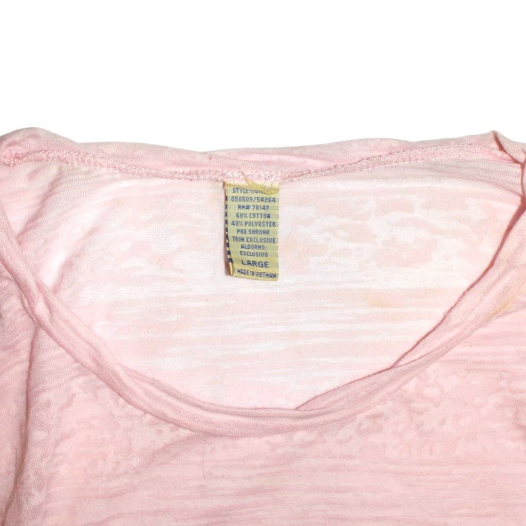 "Vintage" faux layered long-sleeved shirt