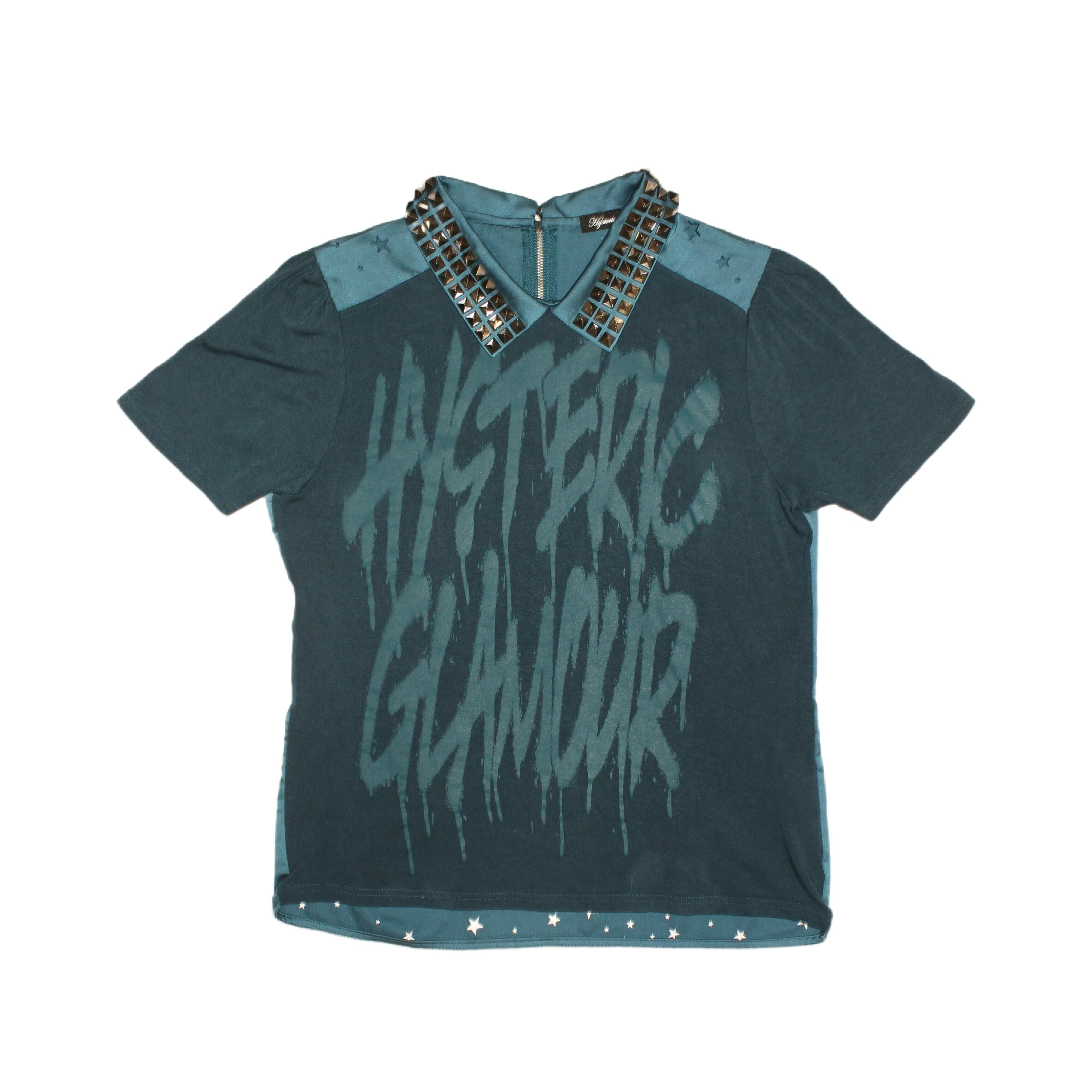 "HISTERIC GLAMOUR" studded shirt