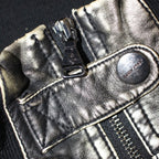 "VINTAGE" glossy jacket