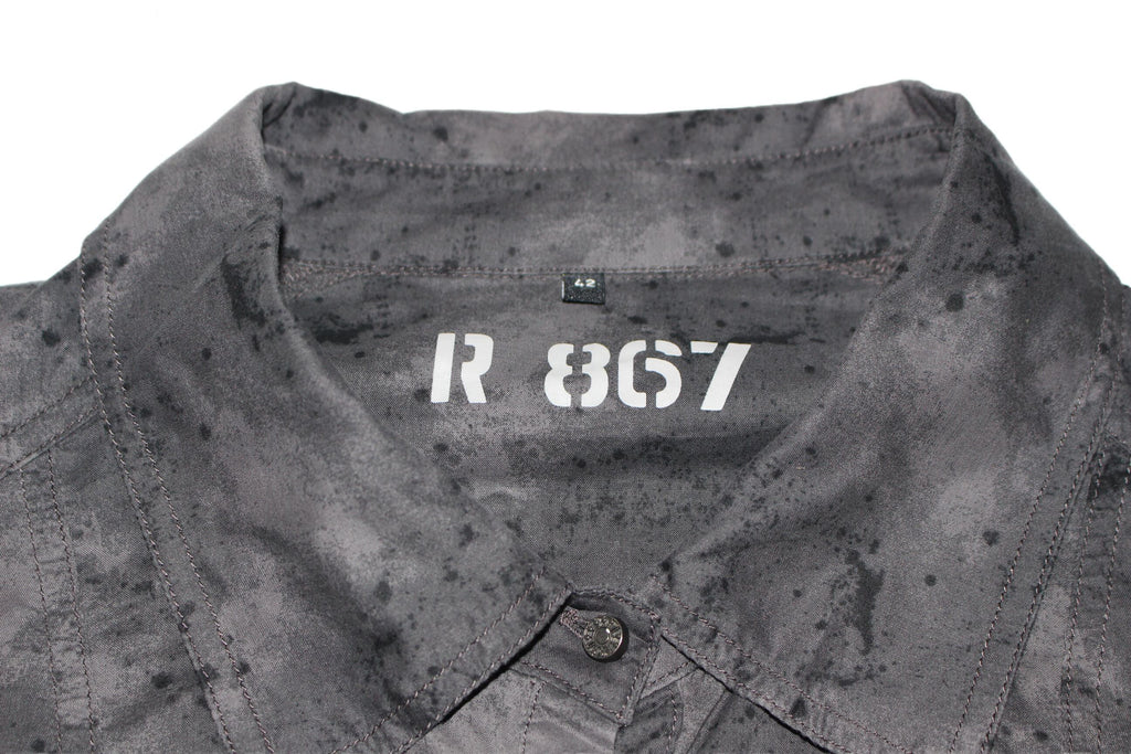 "R 867" Frill cardigan shirt