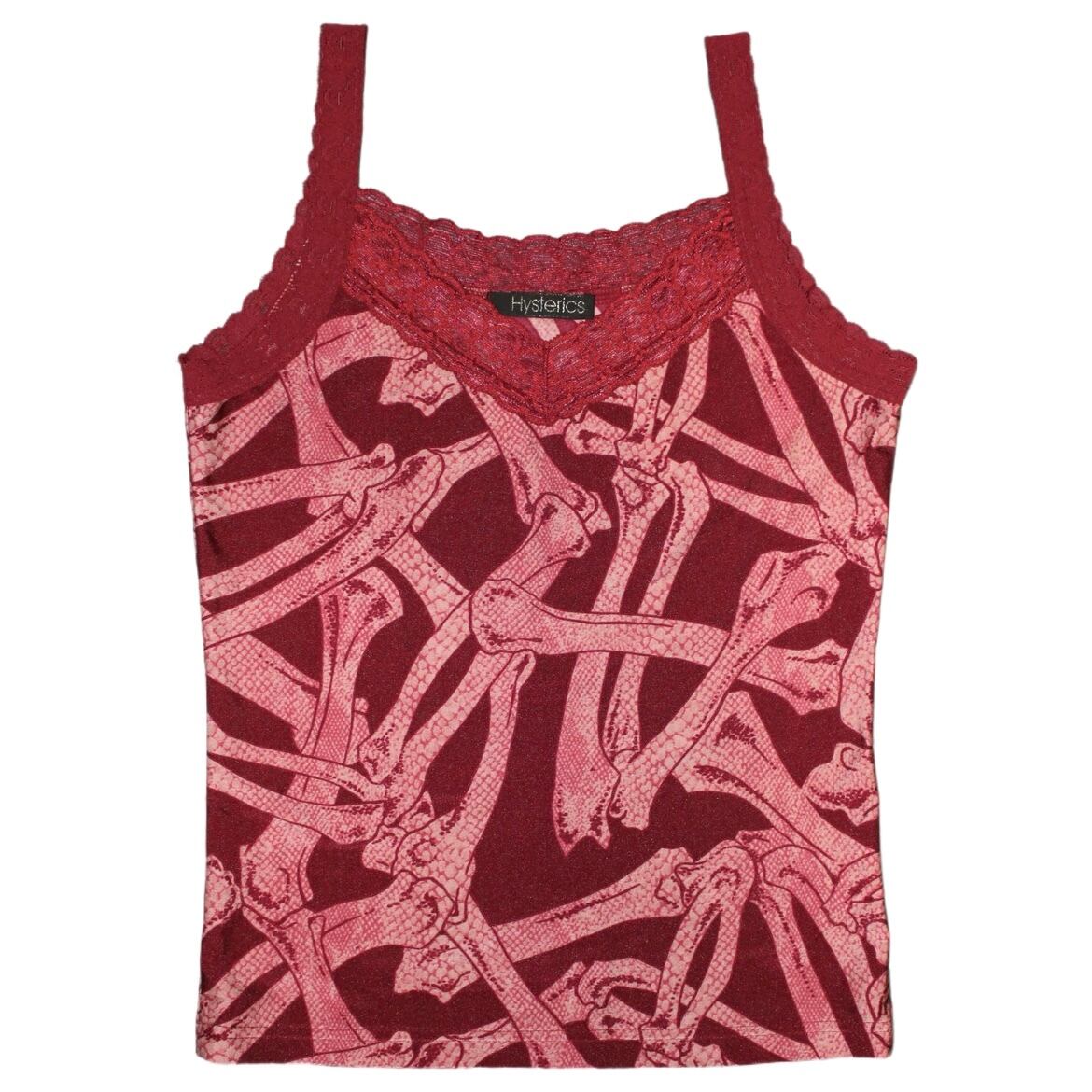 "HYSTERICS" all-over pattern sleeveless