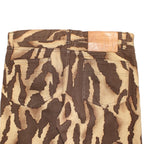 "VINTAGE"  Animal Print denim Pants