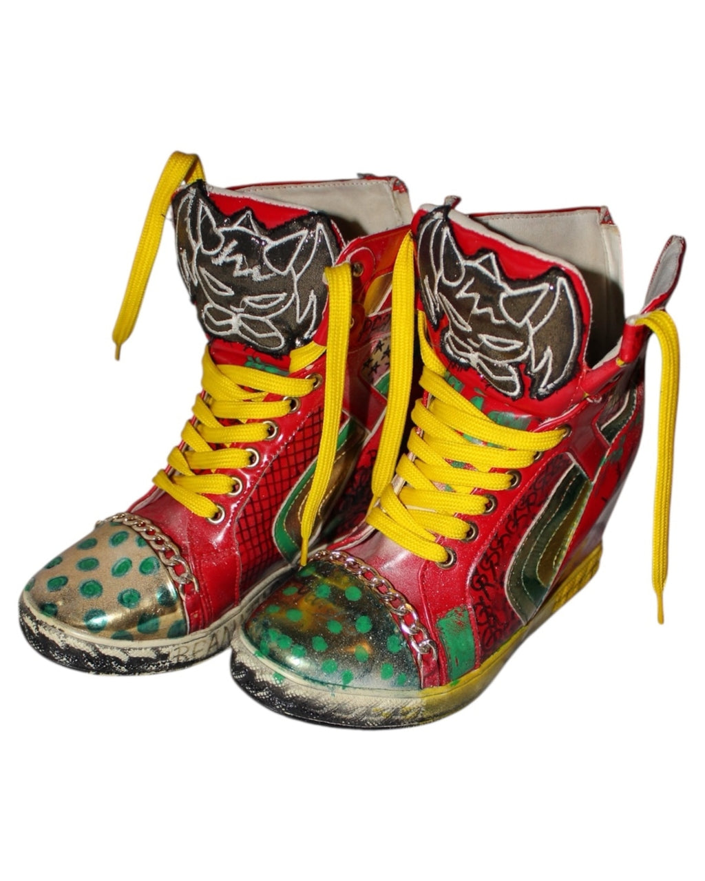 "REALITY ROMANCE" RASTA420 WEDGES