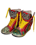"REALITY ROMANCE" RASTA420 WEDGES