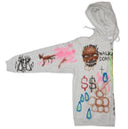"HILO" graffiti hoodie