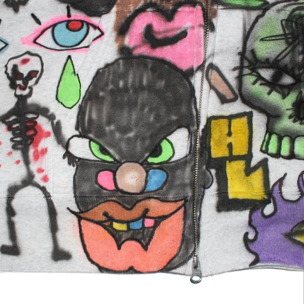 "HILO" graffiti hoodie