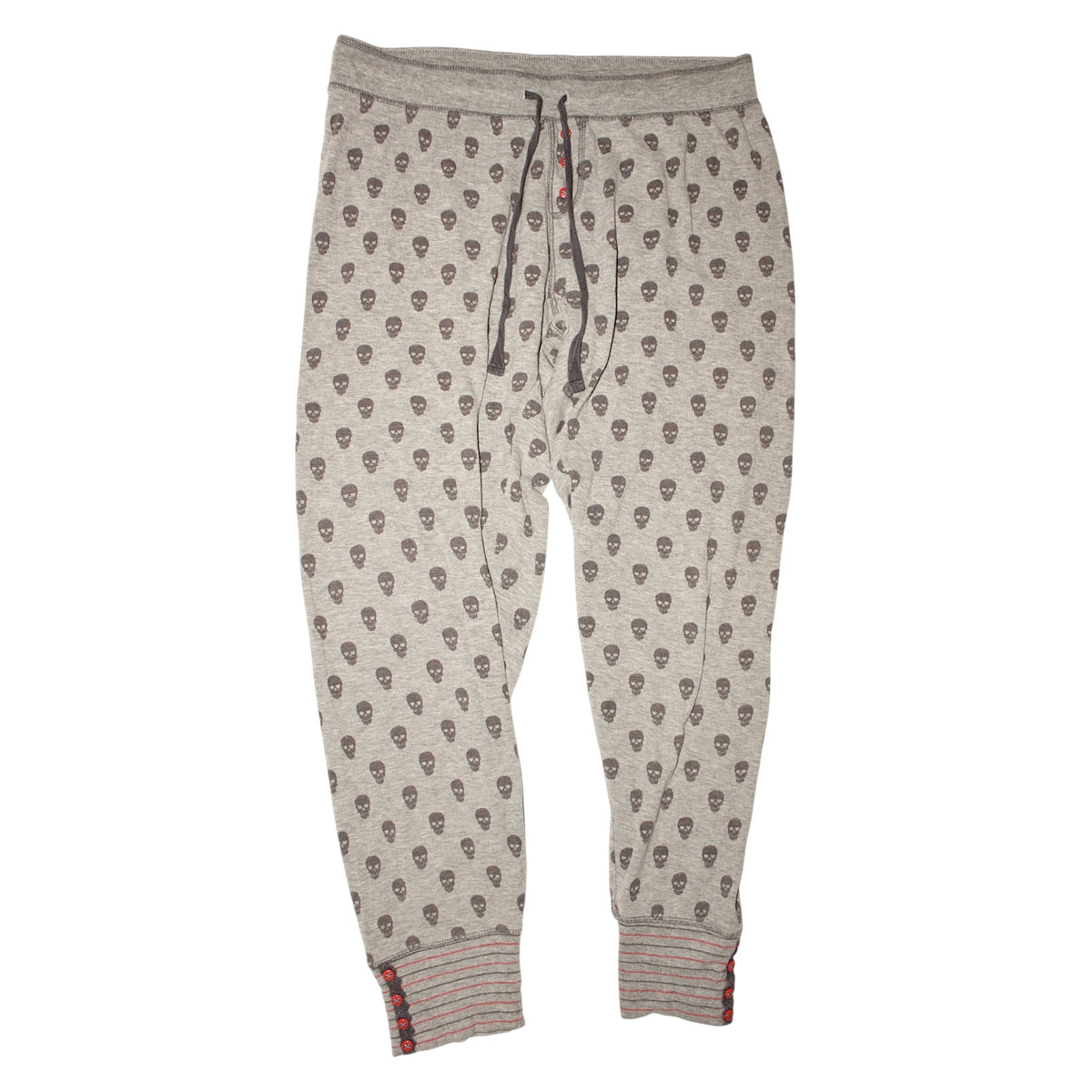 "All-OVER" print skull sweat jogger pants
