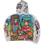 "HILO" graffiti hoodie