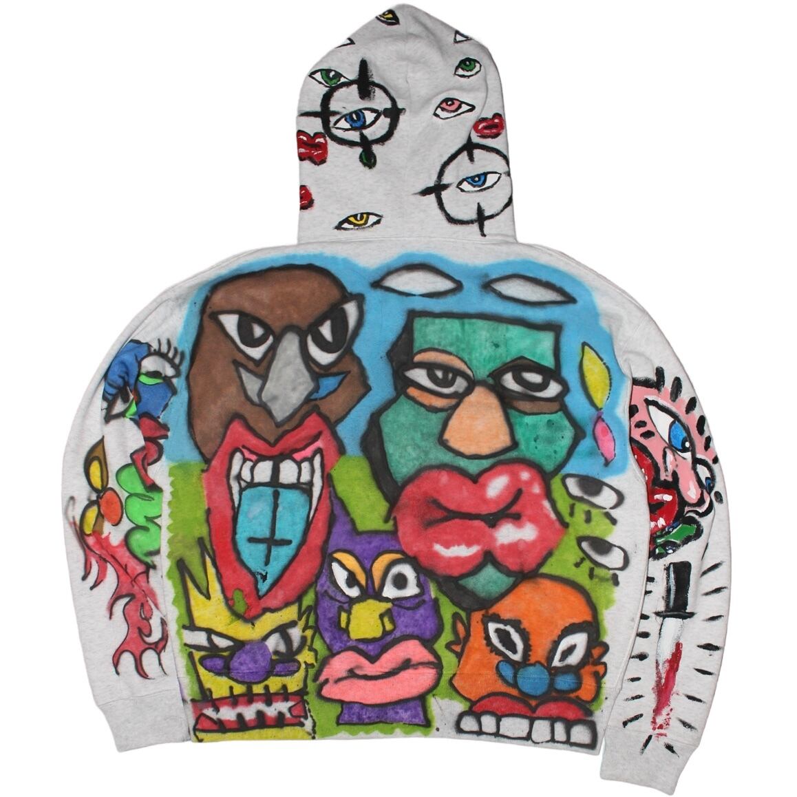 "HILO" graffiti hoodie