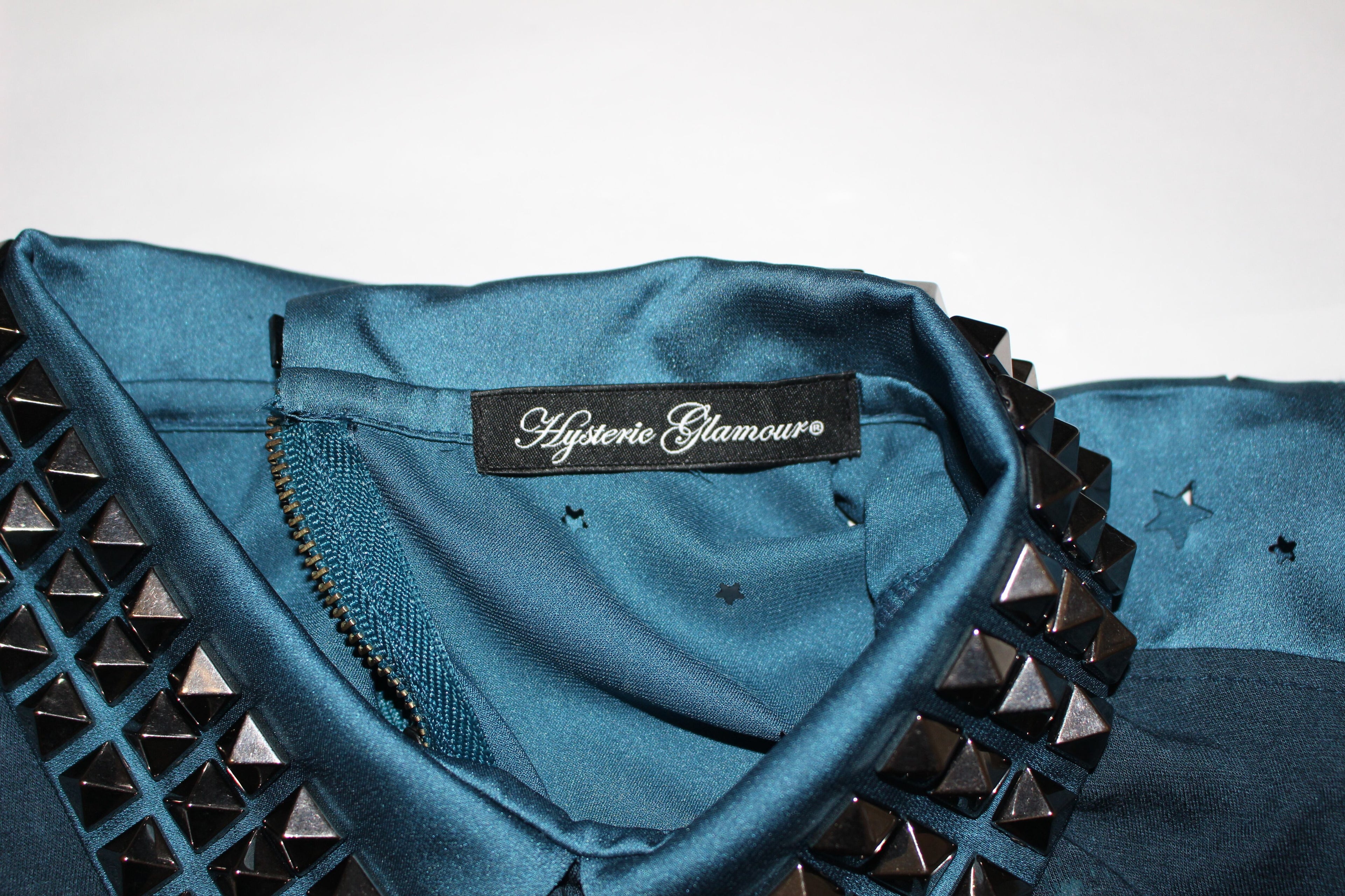 "HISTERIC GLAMOUR" studded shirt