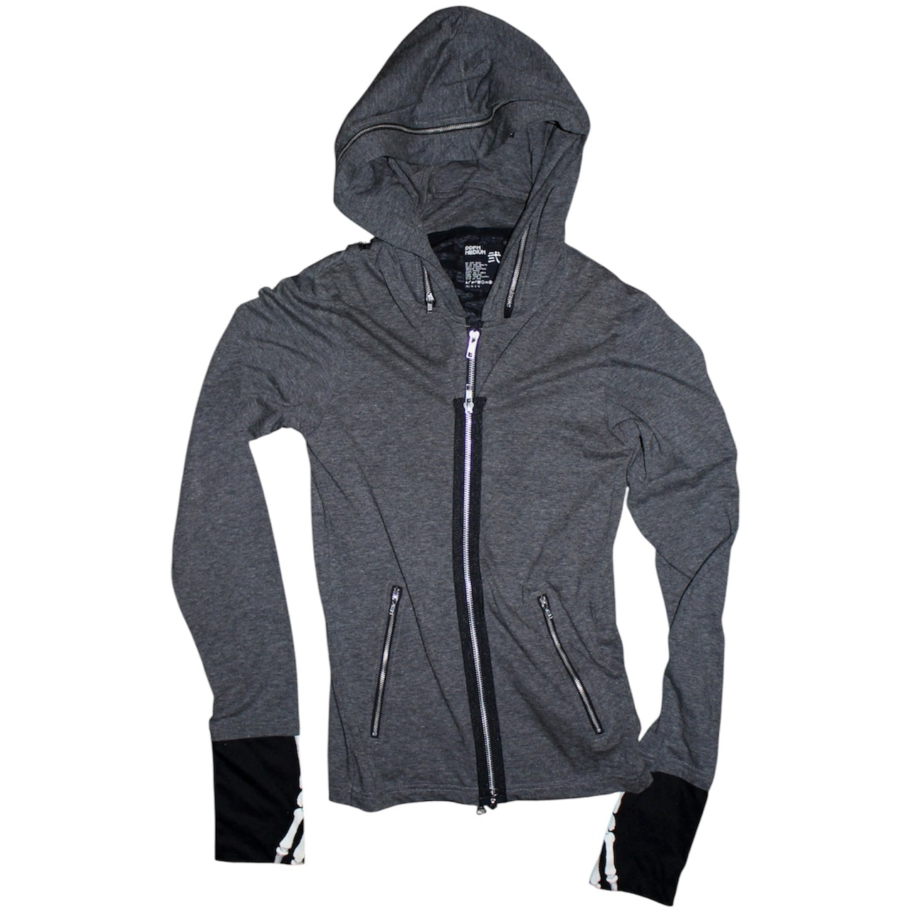 "PPFM" docking skull hoodie