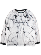 "MARBLE STONES" 69 WHITE JERSEY