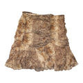 "VINTAGE" python print skirt