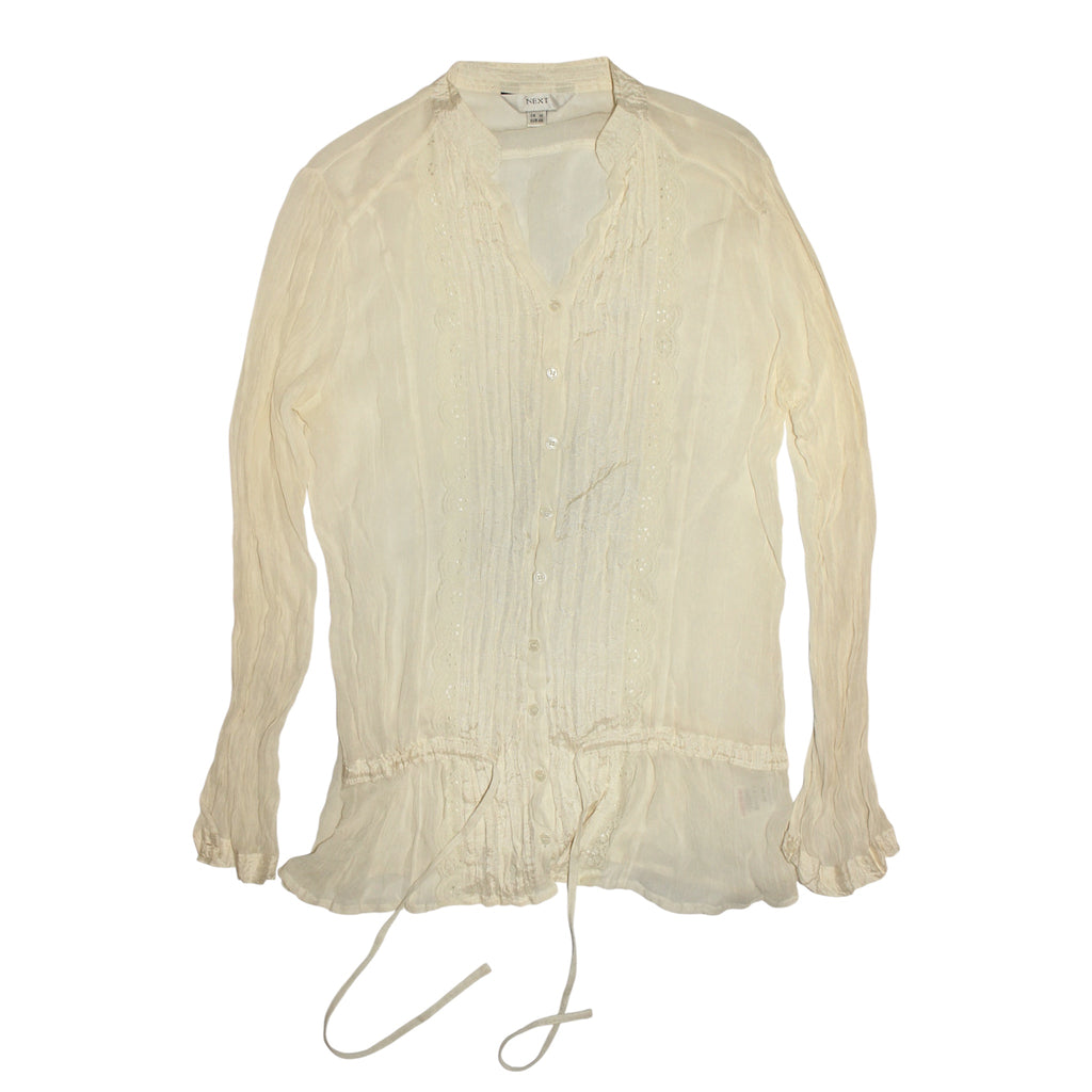 "VINTAGE" sheer shirt