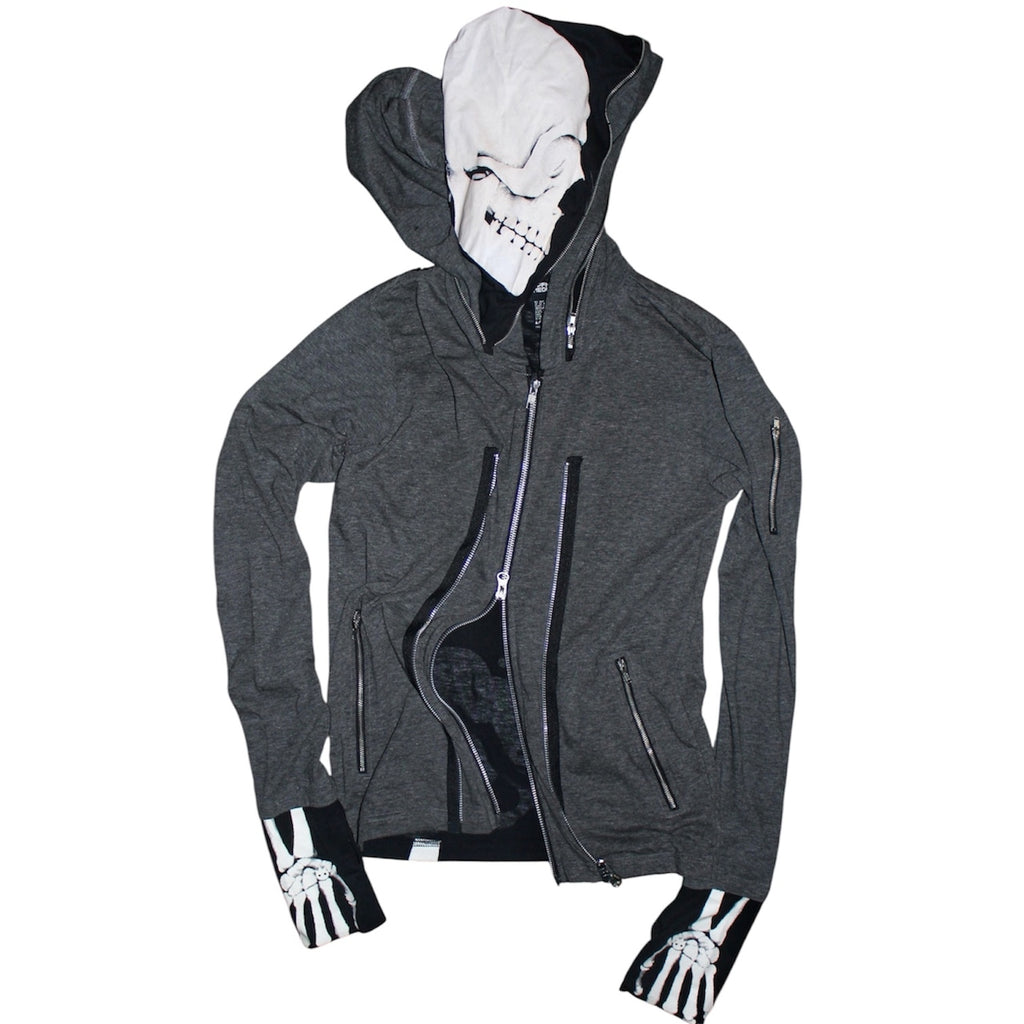 "PPFM" docking skull hoodie