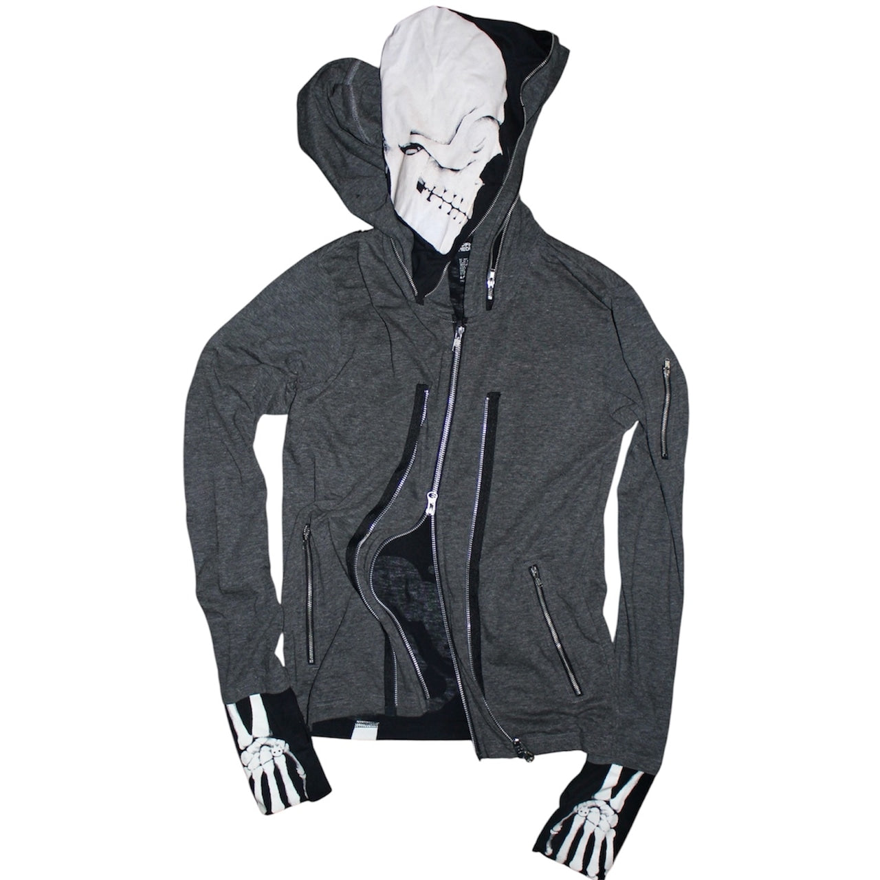 "PPFM" docking skull hoodie