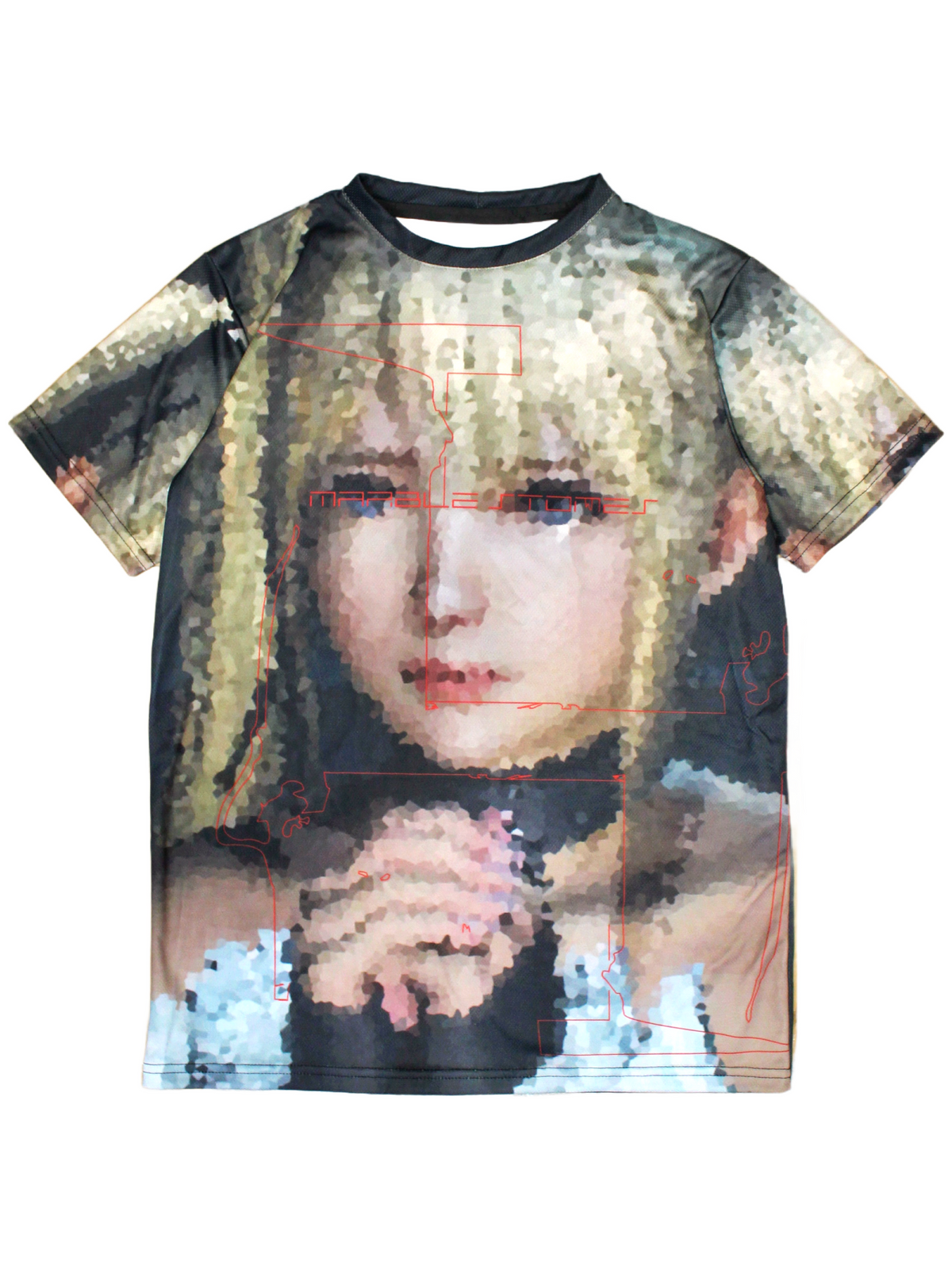 "MARBLE STONES" MARIE ROSE T-SHIRT