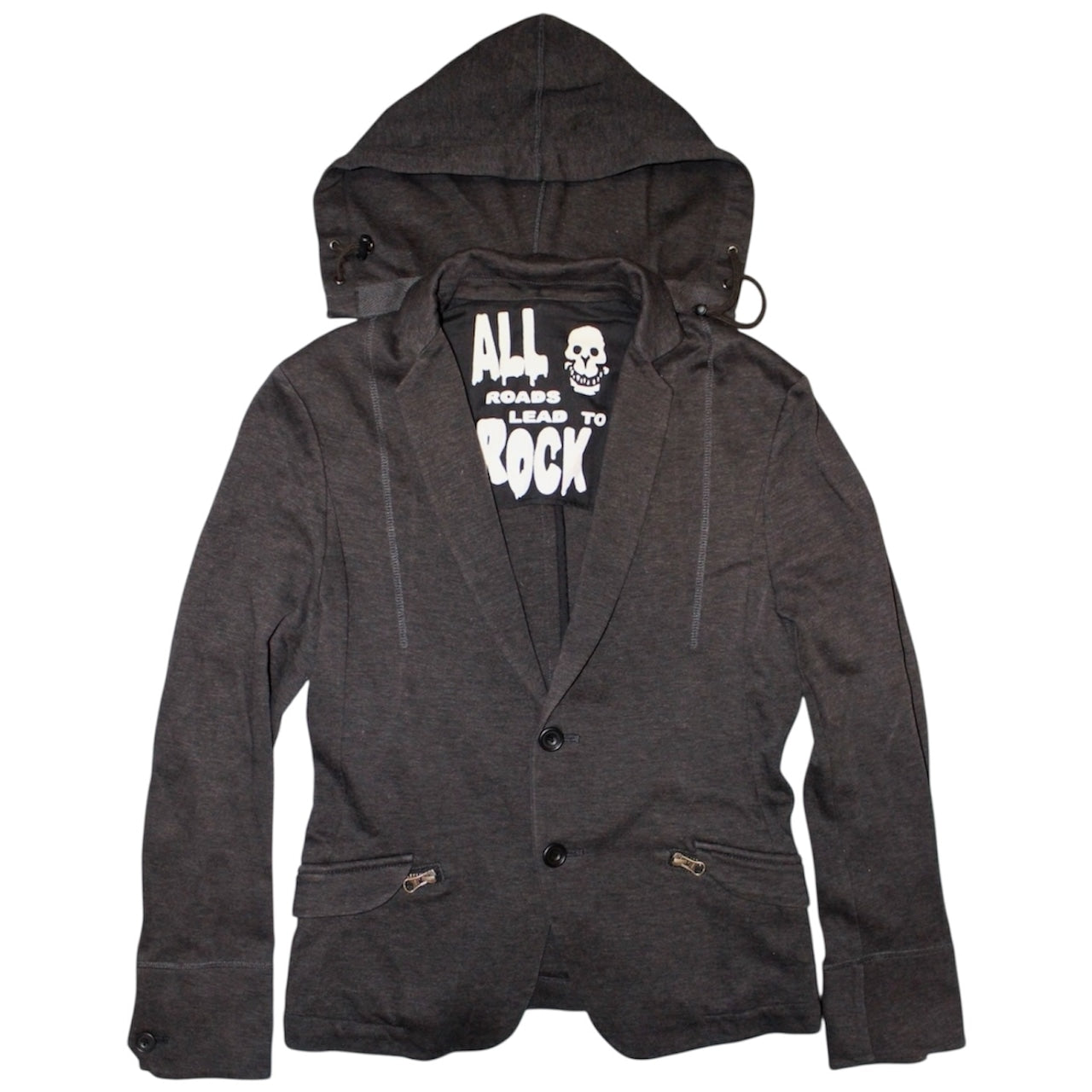 "PPFM" hooded jacket