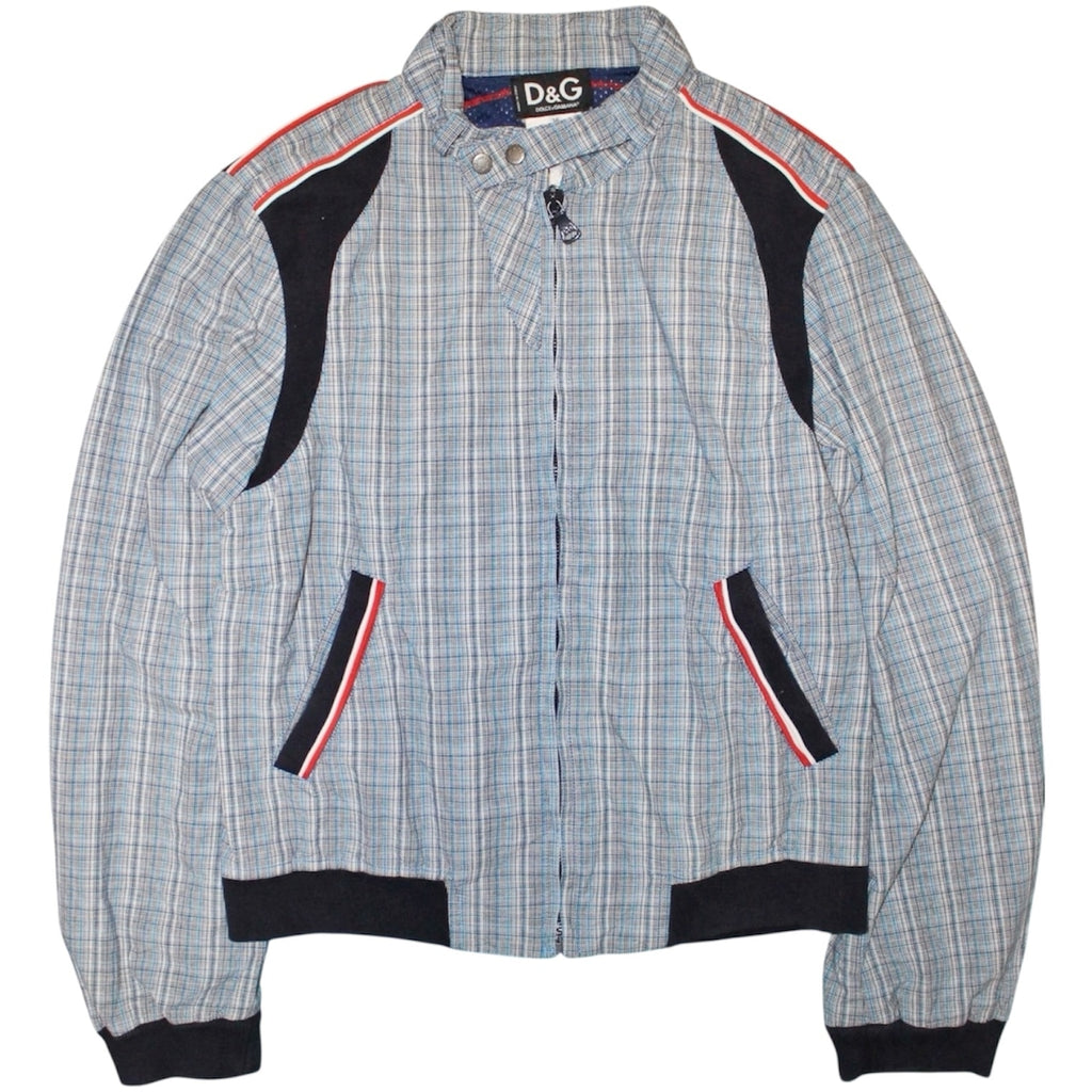 "D&G" checked jacket