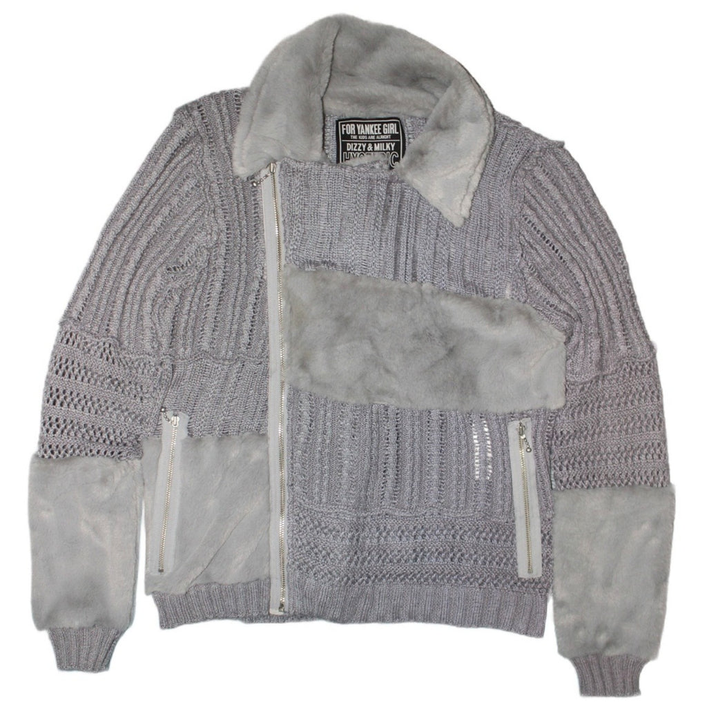 HYSTERIC GLAMOUR Rider's knit jacket