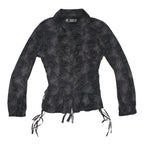 "R 867" Frill cardigan shirt