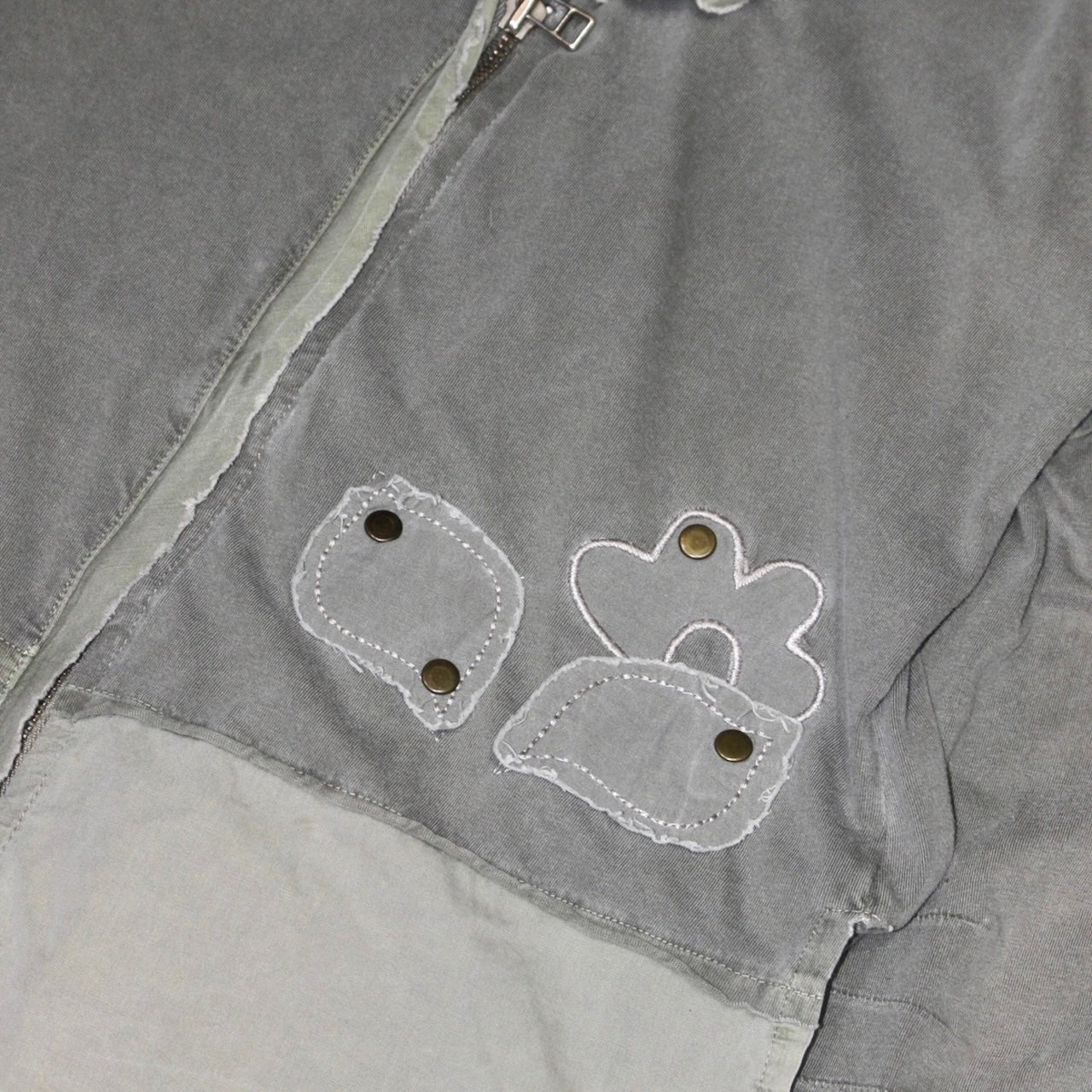 "LIGHT PATCHWORK JACKET"