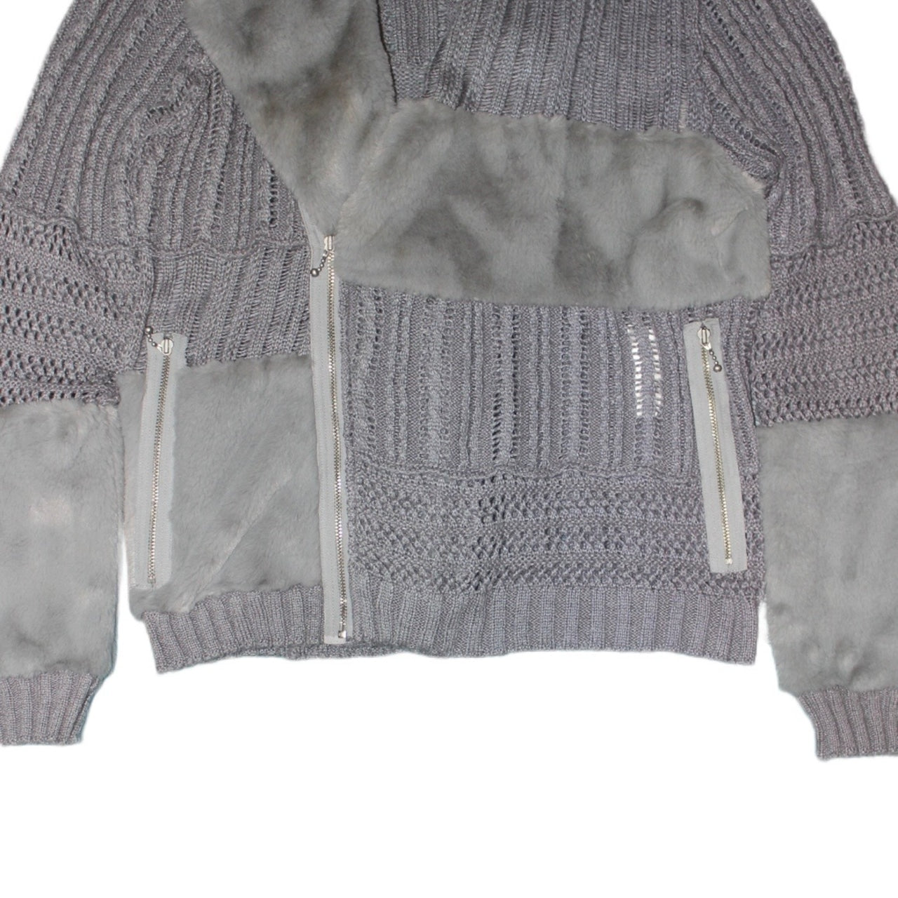 HYSTERIC GLAMOUR Rider's knit jacket