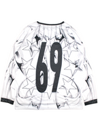"MARBLE STONES" 69 WHITE JERSEY