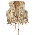 "VINTAGE" fur vest jacket