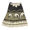 "UPCYCLED" long skirt