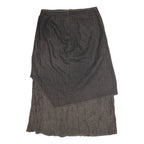 "UPCYCLED"long skirt