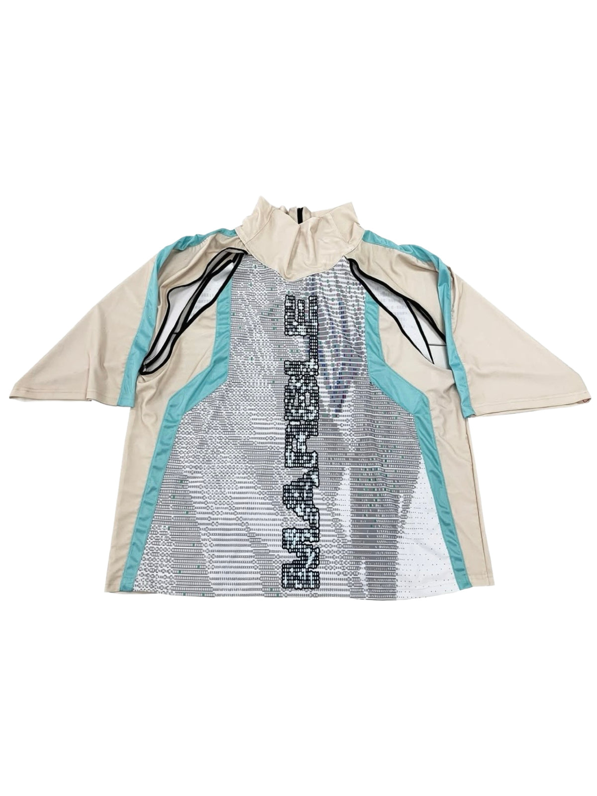 "MARBLE STONES" ANGEL SPORTS PONCHO